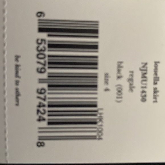 Kate Spade “Louella” black silk midi flared skirt US4, NWT, never worn - Picture 4 of 4